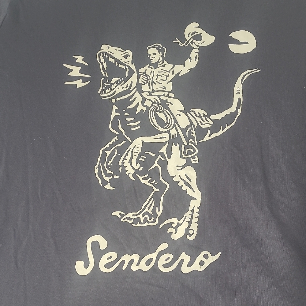 Gray Sendero Provisions Co. Graphic Men's Shirt- XL